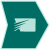 Winner's Edge card in the middle of a teal icon